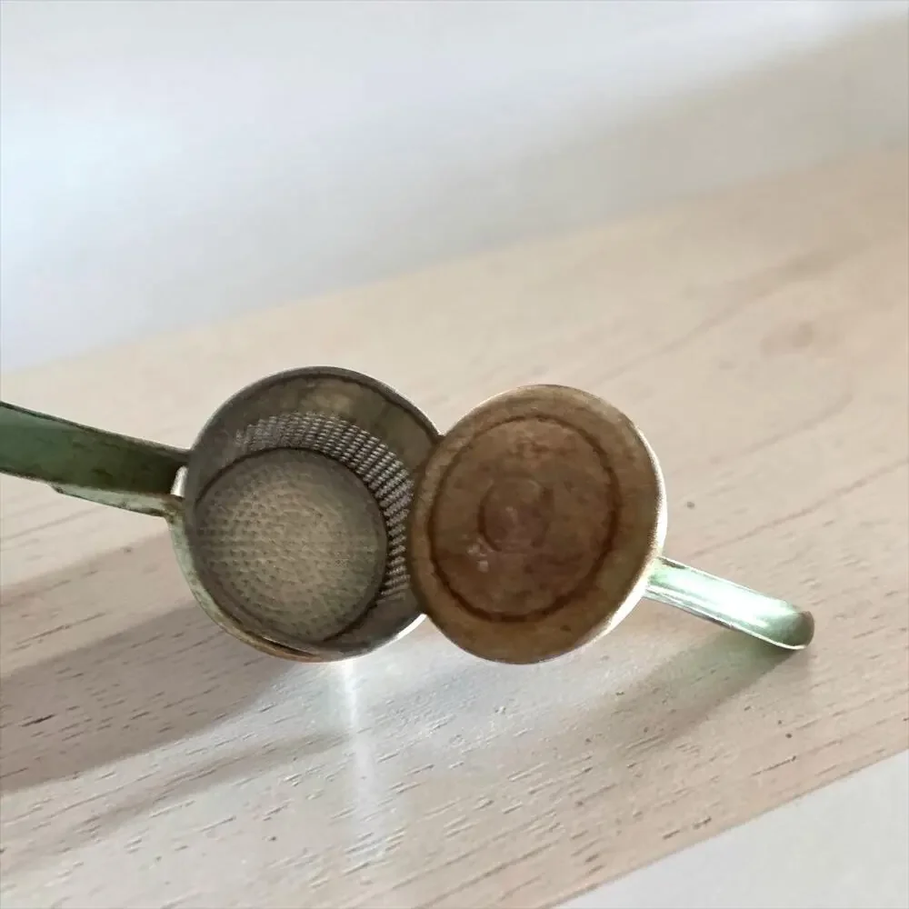 Vintage Potato Ricer Mint Green Painted Handle Rustic Farmhouse Kitchen Decor